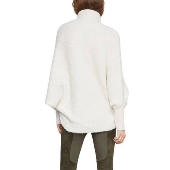 BCBGMAXZARIA High-Low Turtleneck Sweater Size M - Picture 3 of 8